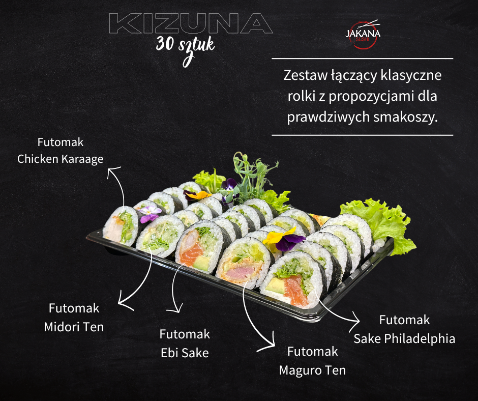 Kizuna zestaw sushi